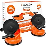 Gakago Saugheber (2er Pack) - Ergonomische & rutschfeste Sauggriffe - 120kg...