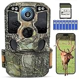 KJK Wildkamera mit Handyübertragung APP, 4K 84MP HD WLAN Bluetooth...
