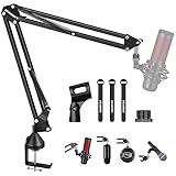 Mikrofon Arm,Aokeo AK-35 Mikrofon Ständer Arm für Blue Yeti,Blue...