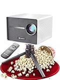 CUBEAM Mini Beamer 4K Heimkino | Mobiler Full HD LED Projektor | 20.000...