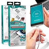 G4GADGET USB C auf USB C Kabel [2er-Pack, je 1 m, 60 W] Schnellladekabel...