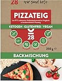 KETOFAKTUR® Backmischung PIZZATEIG No28 I 1 Packung à 250g I 97%...