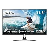 KTC WQHD Monitor 32 Zoll | 2K@120Hz (OC) | Weiß | IPS Panel | ΔE＜2, 99%...