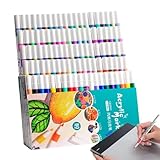 Filzstifte für Kinder, feine Spitze und Pinselspitze, Malstifte für...
