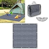 MAYTIIMO Vorzeltteppich Campingteppich - Outdoor Campingmatte HDPE...