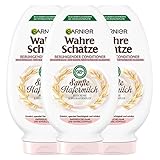 Garnier Wahre Schätze Beruhigende Spülung Sanfte Hafermilch, entwirrt und...