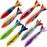 JOYIN 8 Stück Torpedo, Hai, Tauchspielzeug für Kinder, Wasserspielzeuge...