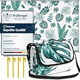 HAUSPROFI Picknickdecke 200x200, wasserdicht & isoliert - XXL Outdoor Decke...