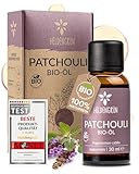 Heldengrün© BIO Patchouli Öl [100% NATURREIN] - Reines Patchouli Duftöl...