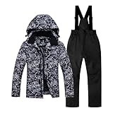 Mokitoni Jungen Skianzug Schneeanzug Winter Schneehose und Jacke...