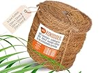 Kokosseil 100m für Bäume, Baum, Baumanbinder, Garteneil - Ø 10mm - 100%...