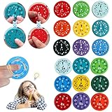 18 Stück Mathe Fidget Spinner, Math Fact Finger Spinner Sensorisches...