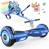 MEGA MOTION Hoverboards 6,5 Zoll mit Hoverkart für Kinder und...