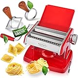 Beykstar Nudelmaschine manuell - Pasta Maker mit [VaccumFix Befestigung]...