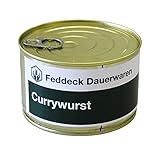 Fertiggericht Currywurst in der Dose 400 Gramm