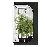 GA Growzelt C-Serie 60x60x120 cm (2x2) anzuchtzelt Zelt Reflektierendes...