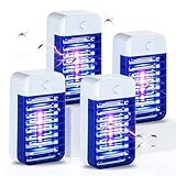 Mückenlampe, Insektenvernichter Elektrischer Mückenschutz Steckdose 4...