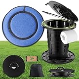 XIUWOUG Kompakte Campingtoilette Faltbar | Tragbare Mobile Toilet |...