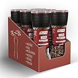 Prymat MILL Bunter Pfeffer 40g – Bunte Pfefferkörner für Mühle, frisch...