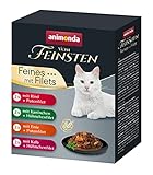 animonda vom Feinsten Katzennassfutter Selection mit Filets, 8...