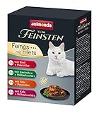 animonda Vom Feinsten Adult Katzenfutter, Nassfutter für ausgewachsene...