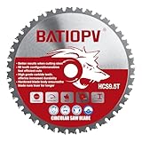 BATIOPV Kreissägeblatt 216 x 30 mm für Holz & Metall, Aluminium -...