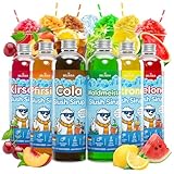 Belissia Slush Eis Sirup 6×250 ml Konzentrat | Sommer-Set | Sehr...