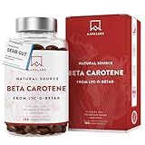 Beta Carotin Kapseln Hochdosiert für Bräune 25000 IE Vitamin A...