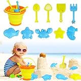 Hojalis 10Pcs Strand Sandspielzeug Set, Sandkasten Spielzeug,...