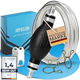 ATHELON® Handpumpe für Benzin, Diesel, Wasser & Öl - XL Umfüllpumpe...