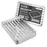 Vaily Alu Grillschalen Grillpfanne 20er Pack - Tropfschale Zubehör für...