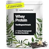 Whey Protein Pulver – Vanille – 1kg – 24g Protein pro Portion –...