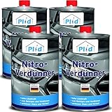 PLID® Nitroverdünner 1L [REINIGUNG & VERDÜNNUNG] - Farbloser Verdünner...