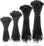 500x Kabelbinder cable ties schwarz Set - kurz & lang - reißfest & UV...