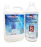 Epoxidharz iCrystal Resin 3 Kg: Ideal für die Herstellung von Schmuck,...
