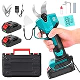 Akku Astschere 21V, Max 30mm Schnittdurchmesser, Elektrische Gartenschere,...