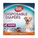 Simple Solution True Fit Einweg-Hundewindeln für Hündinnen – super...