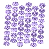 VILLFUL 100 Stück Wimpernkleber Becher Lavendelfarben Langlebige Lash...