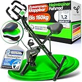 Neu Tretmann Hometrainer fahrrad Klappbar Set-extra bequem & leise-...