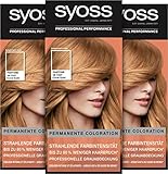 Syoss Color Coloration 9-67 Coral Gold Pantone 16-1337 (3 x 115 ml),...