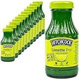 Hitchcock - 12er Pack Premium Limettensaft Pur 100% Direktsaft - Saft aus...