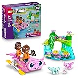 LEGO Friends Axolotl-Abenteuerboot - inkl. 2 Mini Puppen, 2 niedlichen...