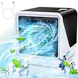 Mobiles Klimagerät 3 in 1 Typ C leise 500ml Wassertank 3 Geschwindigkeiten...