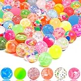 ZMDMAH 24 Stück Flummies für Kinder, 25 mm Flummis für Kinder Bunte...