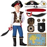Spooktacular Creations Piratenkostüm für Jungen, für Kinder, Kostüm...