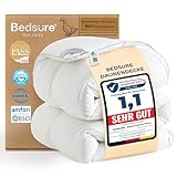 BEDSURE Daunendecke 155x220 Daunen Bettdecke - Warm Winterdecke 90% Daunen...