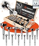 WERKHELD® Forstnerbohrer Set [präzise & extra gehärtet] - 13...