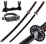 Udekit Anime Ninja Bambus Schwert Katana Krieger Waffen–40Zoll(104cm),mit...