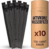 Binchotan Bio 10x | Aktivkohle Bambus Takesumi zur Wasserreinigung + E-Book...