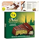 Dubai Schokolade Set mit 1x 100 Gramm Tafel + 1x Backanleitung - Probieren...